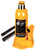 Performance Tool Jack W1623 Bottle Jack; Hydraulic; 4 Ton Capacity; 7-5/8 To 14-5/8 Inch Lift Height; Yellow