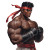 Black Street Ryu V2 Vinyl Car Decal Sticker – Waterproof & UV-Resistant 8"