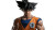 Ultra Realistic Goku Vinyl Car Decal Sticker – Waterproof & UV-Resistant 8"