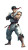 Ryu'S Determined Stance V2 Vinyl Car Decal Sticker – Waterproof & UV-Resistant 8"