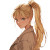 Blonde Ponytail Girl V2 Vinyl Car Decal Sticker – Waterproof & UV-Resistant 8"