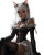 Fantasy Miqo'Te Maid Vinyl Car Decal Sticker – Waterproof & UV-Resistant 8"