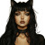 Magical Neko Woman Vinyl Car Decal Sticker – Waterproof & UV-Resistant 8"