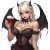 Vampire Barmaid V3 Vinyl Car Decal Sticker – Waterproof & UV-Resistant 8"