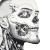 Robotic Jaw Mask Vinyl Car Decal Sticker – Waterproof & UV-Resistant 8"