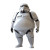 Fat Storm Trooper Vinyl Car Decal Sticker – Waterproof & UV-Resistant 8"