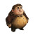 Ugly Potato Prince Vinyl Car Decal Sticker – Waterproof & UV-Resistant 8"