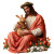 Jesus With Rabbit Vinyl Car Decal Sticker – Waterproof & UV-Resistant 8"