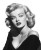 Marilyn Monroe Portrait Vinyl Car Decal Sticker – Waterproof & UV-Resistant 8"