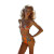 1940S Beach Babe Vinyl Car Decal Sticker – Waterproof & UV-Resistant 8"