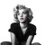 Young Marilyn Monroe V2 Vinyl Car Decal Sticker – Waterproof & UV-Resistant 8"