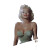 Victorian Marilyn Monroe Vinyl Car Decal Sticker – Waterproof & UV-Resistant 8"
