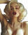 Glamorous Marilyn Monroe V2 Vinyl Car Decal Sticker – Waterproof & UV-Resistant 8"