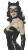 Vintage Catwoman Vinyl Car Decal Sticker – Waterproof & UV-Resistant 8"