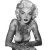Tattooed Marilyn Monroe V3 Vinyl Car Decal Sticker – Waterproof & UV-Resistant 8"