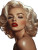 Glamorous Marilyn Monroe V4 Vinyl Car Decal Sticker – Waterproof & UV-Resistant 8"