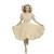 Pretty Twirling Woman Vinyl Car Decal Sticker – Waterproof & UV-Resistant 8"
