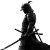 Futuristic Samurai Vinyl Car Decal Sticker – Waterproof & UV-Resistant 8"