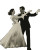 Vintage Waltz Moment Vinyl Car Decal Sticker – Waterproof & UV-Resistant 8"