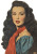 Hedy Melbourne Portrait Vinyl Car Decal Sticker – Waterproof & UV-Resistant 8"