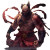 Menacing Tengu Vinyl Car Decal Sticker – Waterproof & UV-Resistant 8"
