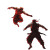 Akuma Vs Ryu Vinyl Car Decal Sticker – Waterproof & UV-Resistant 8"