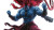 Oriental War God Vinyl Car Decal Sticker – Waterproof & UV-Resistant 8"