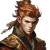 Human-Like Wukong Vinyl Car Decal Sticker – Waterproof & UV-Resistant 8"