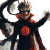 Naruto'S Evolved Sharingan Vinyl Car Decal Sticker – Waterproof & UV-Resistant 8"