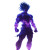 Dark Saiyan Rival Vinyl Car Decal Sticker – Waterproof & UV-Resistant 8"
