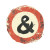 Japanese Style Ampersand Vinyl Car Decal Sticker – Waterproof & UV-Resistant 8"