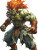 Blanka Character Sheet Vinyl Car Decal Sticker – Waterproof & UV-Resistant 8"