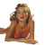 Retro Beach Woman V2 Vinyl Car Decal Sticker – Waterproof & UV-Resistant 8"