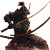 Samurai Warrior Attack Vinyl Car Decal Sticker – Waterproof & UV-Resistant 8"