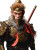 Sun Wukong Bard Vinyl Car Decal Sticker – Waterproof & UV-Resistant 8"