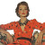 50S Catalog Woman Vinyl Car Decal Sticker – Waterproof & UV-Resistant 8"