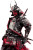 Demon Samurai V2 Vinyl Car Decal Sticker – Waterproof & UV-Resistant 8"