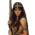 Fantasy Barbarian Woman Vinyl Car Decal Sticker – Waterproof & UV-Resistant 8"