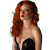 Kiki Burlesque Dancer Vinyl Car Decal Sticker – Waterproof & UV-Resistant 8"