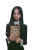 Vintage Morticia Addams Vinyl Car Decal Sticker – Waterproof & UV-Resistant 8"