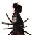 Samurai At Dawn V2 Vinyl Car Decal Sticker – Waterproof & UV-Resistant 8"