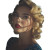 1950'S Beautiful Woman Vinyl Car Decal Sticker – Waterproof & UV-Resistant 8"