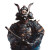 Space Samurai Art Vinyl Car Decal Sticker – Waterproof & UV-Resistant 8"