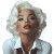 Blonde Marilyn Portrait Vinyl Car Decal Sticker – Waterproof & UV-Resistant 8"