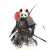 Samurai Panda Vinyl Car Decal Sticker – Waterproof & UV-Resistant 8"
