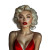 Marilyn Monroe Style Vinyl Car Decal Sticker – Waterproof & UV-Resistant 8"