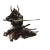 Samurai Combat Vinyl Car Decal Sticker – Waterproof & UV-Resistant 8"