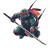 Leonardo Ninja Turtle Vinyl Car Decal Sticker – Waterproof & UV-Resistant 8"
