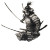 Samurai Warrior Attack V3 Vinyl Car Decal Sticker – Waterproof & UV-Resistant 8"