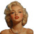 Marilyn Monroe Portrait V67 Vinyl Car Decal Sticker – Waterproof & UV-Resistant 8"